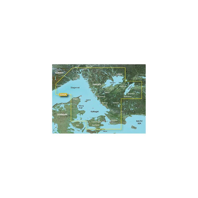 BlueChart Garmin g3 Sjökort Europa