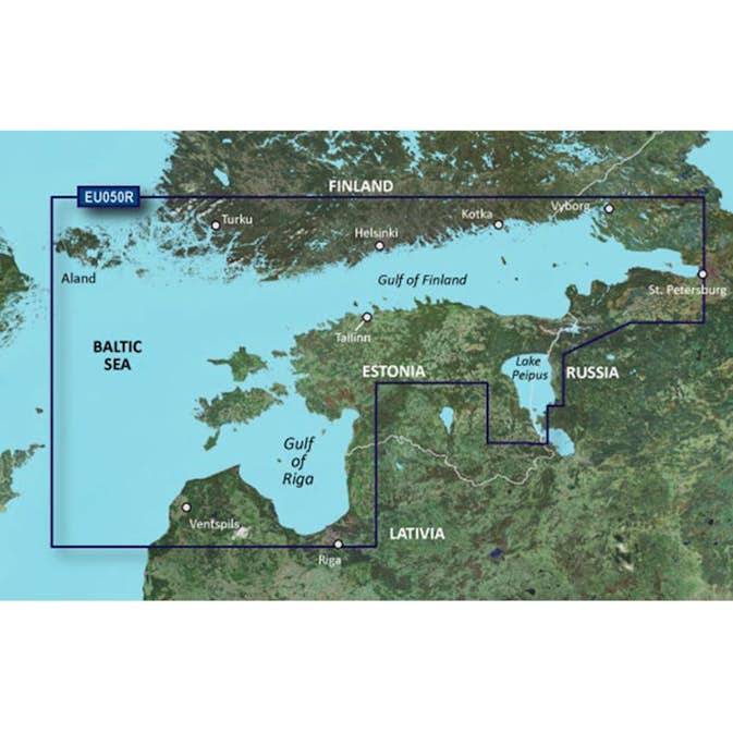 BlueChart Garmin g3 Sjökort Europa
