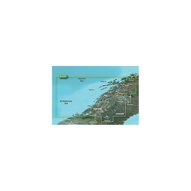 BlueChart Garmin g3 Sjökort Europa