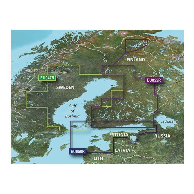 BlueChart Garmin g3 Sjökort Europa