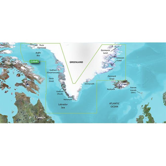 BlueChart Garmin g3 Sjökort Nord- och Sydamerika