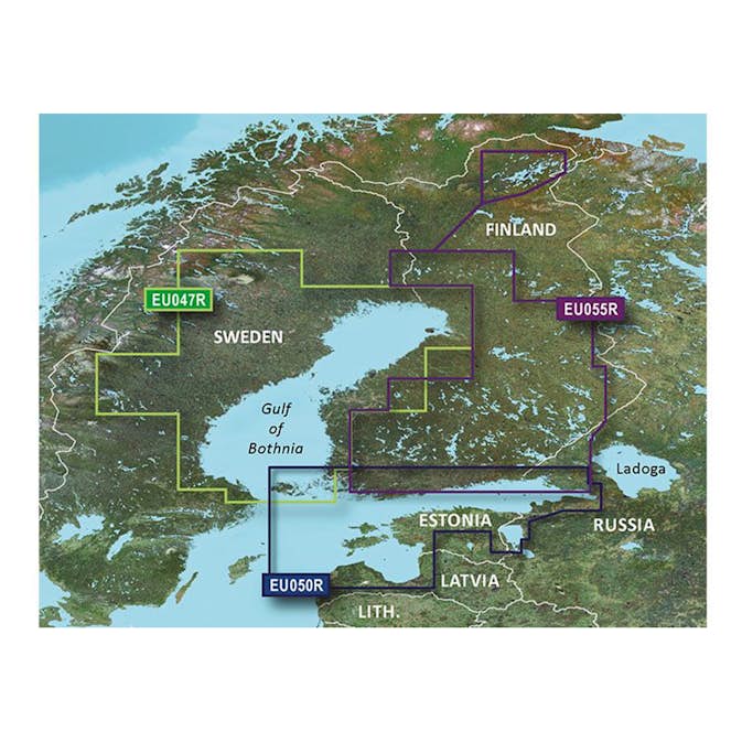 BlueChart Garmin g3 Sjökort Europa