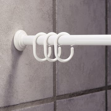 Duschring Debel Vit 12 st