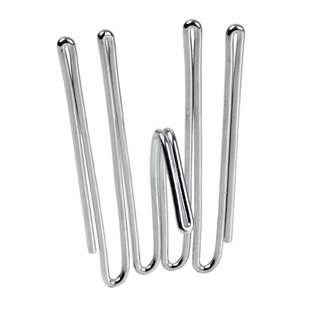 Gardintillbehör Kirsch Fingerkrok Låg 10st Nickel