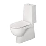 Toalettstol Duravit Durastyle Rimless 010701 med Mjukstängande Hårdsits