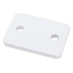 Gardintillbehör Kirsch Gardintyngd Vit 4st