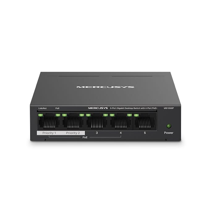 Desktop Switch Mercusys MS105GP 5-Port Gigabit with 4-Port PoE+