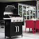 Gasolgrill Landmann Triton FlexX PTS 3.0 Svart 12932