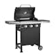 Gasolgrill Landmann Rexon PTS 3.0 Rostfritt Stål med 3 Brännare & Fällbara Bord