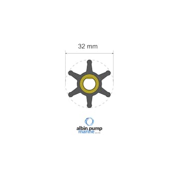 Impellerkit Albin Group Marine Premium 06-01-001