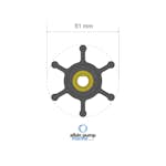 Impellerkit Albin Group Marine Premium 06-01-008