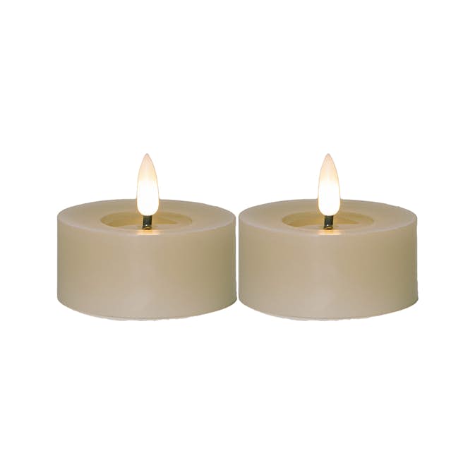 LED-Värmeljus Star Trading Flamme Flow 7x5 cm 2-pack