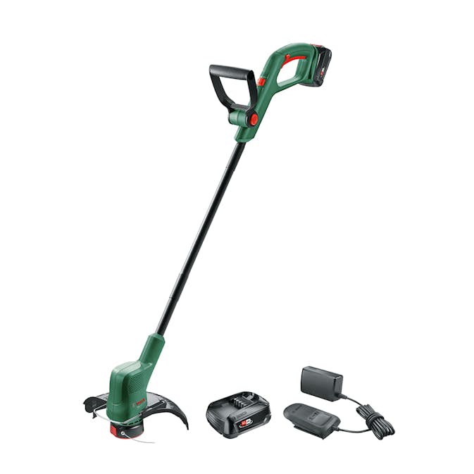 Grästrimmer Bosch Power Tools Easygrasscut med 2 st Batteri och Laddare