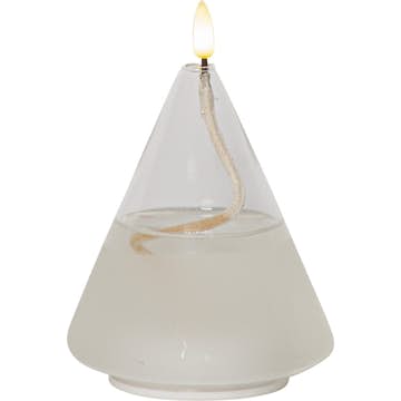 Ljuslykta Star Trading Flamme Float kon 15 cm