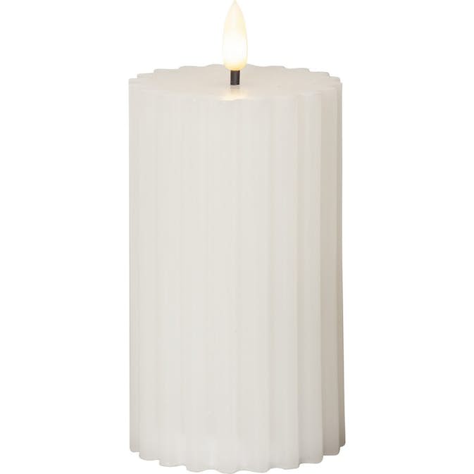 Blockljus Star Trading Flamme Stripe