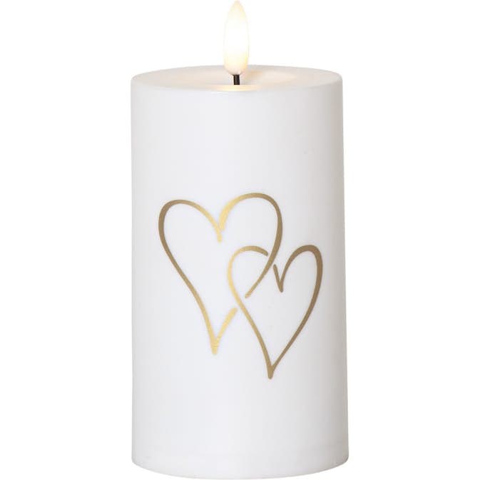 Ljus Star Trading Flamme Heart Batteriljus