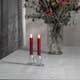Antikljus Star Trading Flamme Kort LED 2-pack