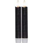 Antikljus Star Trading Flamme 2-pack Svart 150 mm