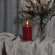 Blockljus Star Trading Flamme LED Röd Batteriljus