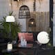 Golvlampa Star Trading GardenLight Rhodos Utomhuslampa Vit