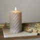 Blockljus Star Trading Flamme Swirl LED