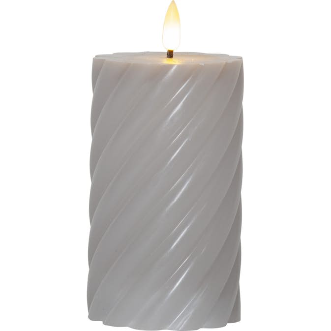 Blockljus Star Trading Flamme Swirl LED