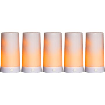 LED-Blockljus Star Trading Diner 5 Extra