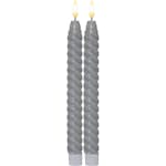 Antikljus Star Trading Flamme Swirl LED 2-pack