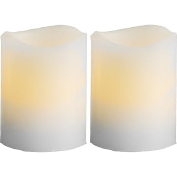 Blockljus Star Trading Wave LED 2-pack