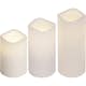 Blockljus Star Trading Paul LED 3-pack