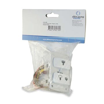 Kontrollpanel Albin Group Marine för Silent Elektrisk Toalett Rocker Switch