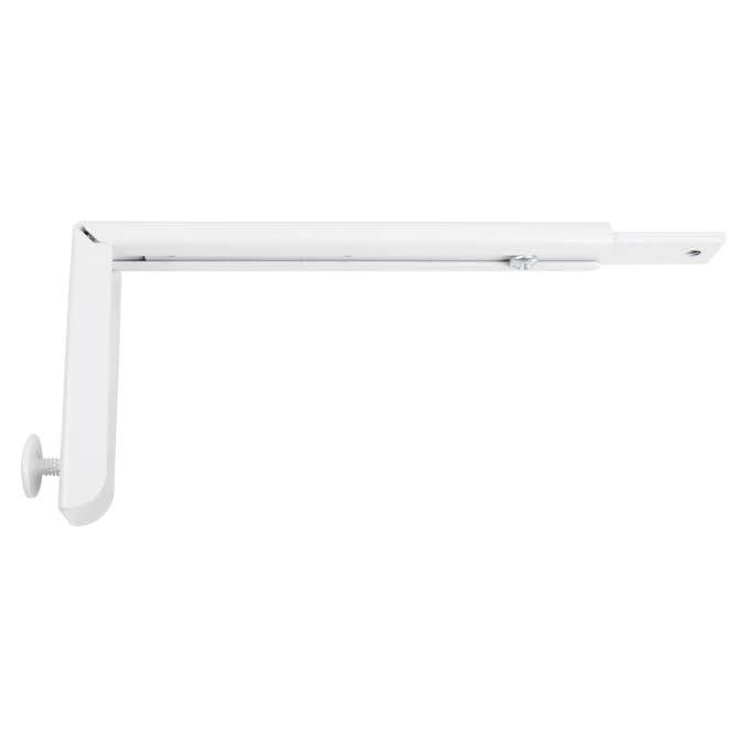 Gardintillbehör Kirsch Förstärkt Vinkel Elite-Skena Stöd Vit 20-30cm