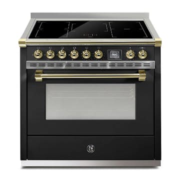 Induktionsspis Steel Ascot Combi-steam 90 cm