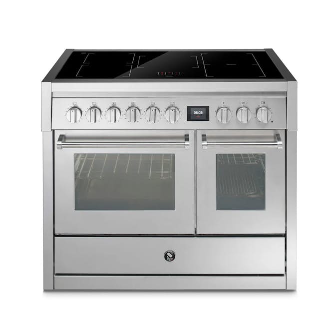 Induktionsspis Steel Genesi Combi - Steam 100 cm Rostfri med Två Ugnar