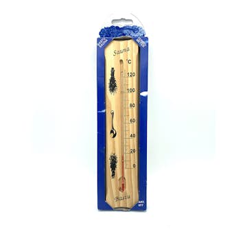 Bastutermometer Termometerfabriken Viking +130C Trä