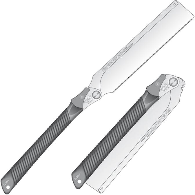 Handsåg Silky Woodboy Dozuki med Rygg