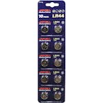 Batteri Japcell Alkaline LR44 10 St