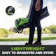 Gräsklippare Greenworks G24X2LM36 48V Utan Batteri & Laddare