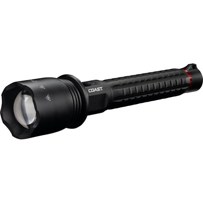Uppladdningsbar Coast XP40R Ficklampa med PowerIQ Real-time Display 8000 Lumen
