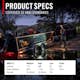 Uppladdningsbar Coast FLX40R Pannlampa med trefärgat ljus 700 Lumen