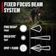 Ficklampa Coast Uppladdningsbar Px9R 1000 Lumen