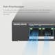 Desktop Switch Mercusys MS108GP 8-Port GIGABIT with 7-Port PoE+