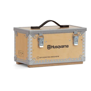 Batteribox Husqvarna Trä