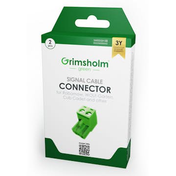 Anslutningskontakt Grimsholm till Robomow Laddstation 2st