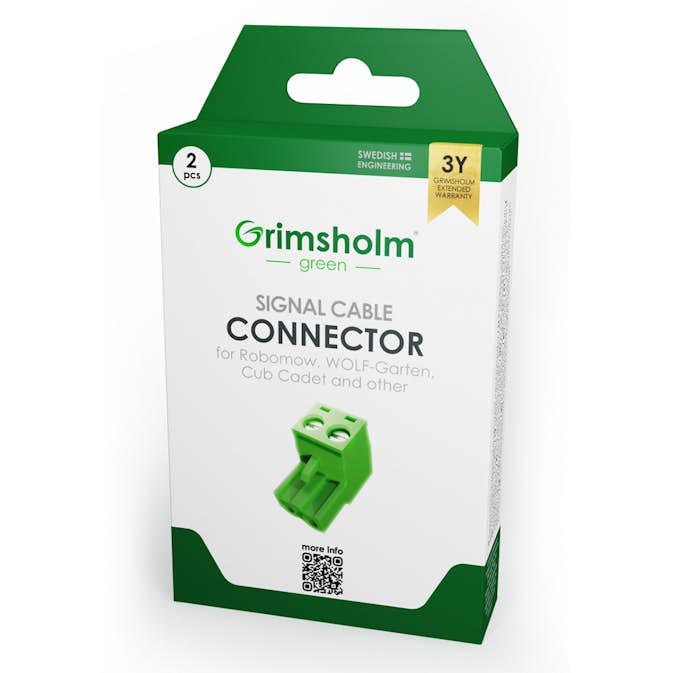 Anslutningskontakt Grimsholm till Robomow Laddstation 2st