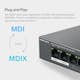Desktop Switch Mercusys MS108GP 8-Port GIGABIT with 7-Port PoE+
