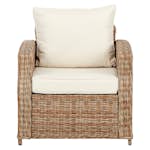 Loungefåtölj Ute VILA Gotland i Konstrotting med Dynor