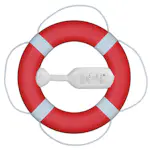 Livboj Fristad Plast FP 380 med Kastlina