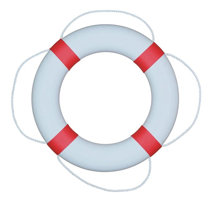 Livboj Fristad Plast FP 380 utan Kastlina