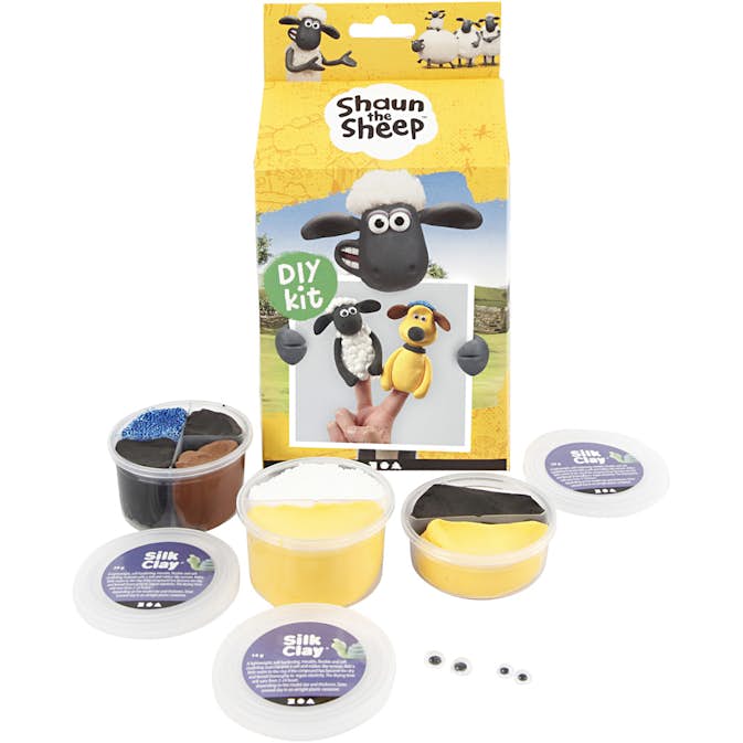 Materialset Creativ Company Fingerdockor 1 Set/Förp
